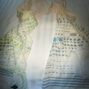 Asuán Eyes Colorful Patterned Scarf